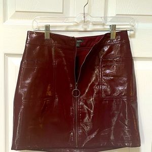 WILD FABLE Faux Leather Skirt